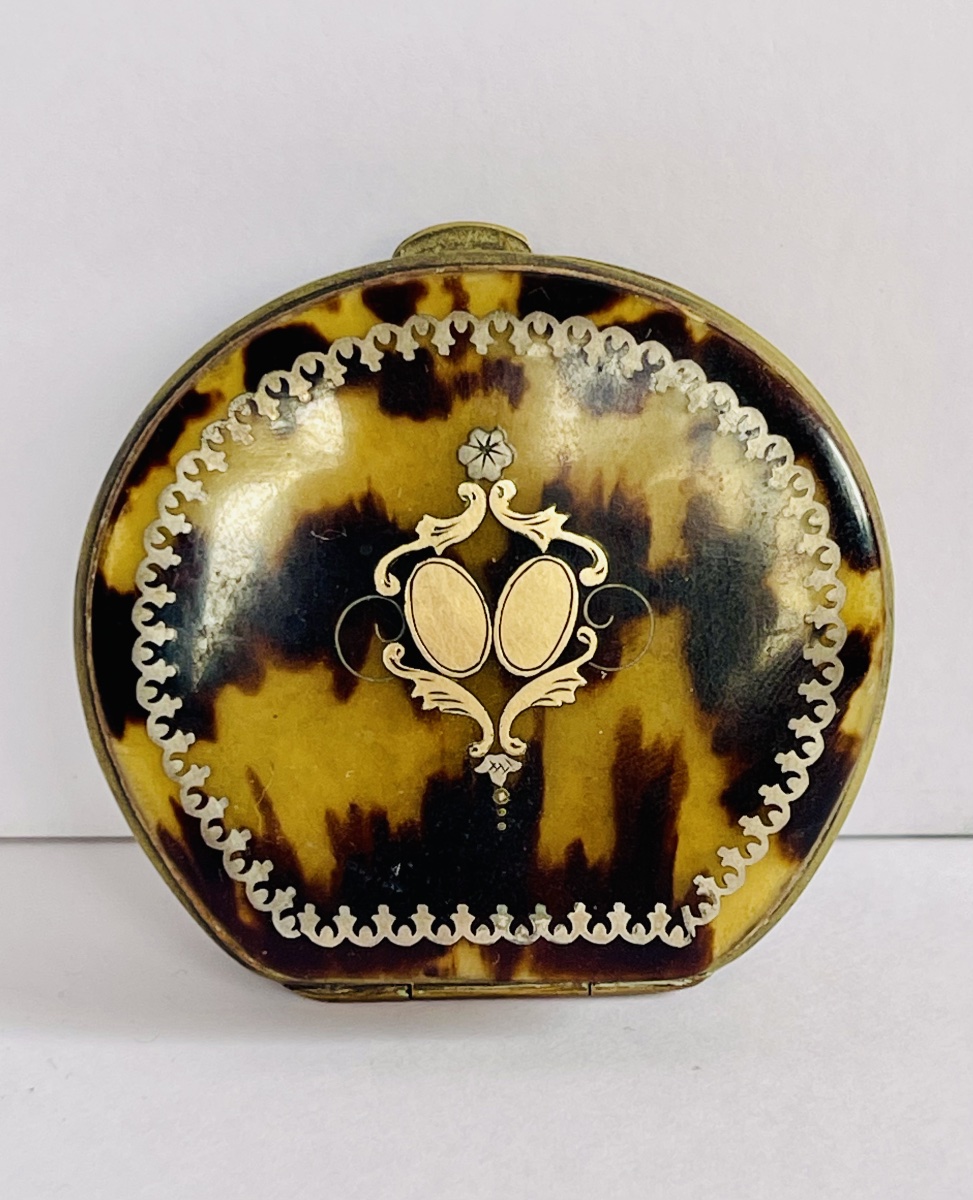 Tortoiseshell And Gold Coin Purse 